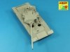 Aber 35L-187 Armament for Russian Main Battle Tank T-14 ARMATA barrel for 125 mm 2A82-1M cannon & barrel for 12,7 mm 1/35